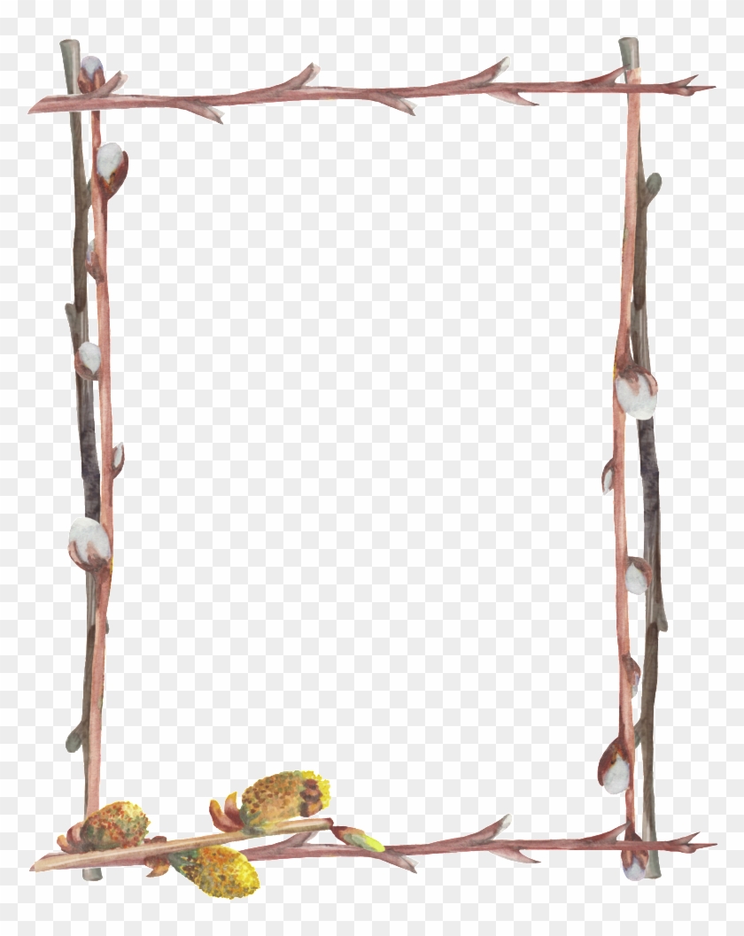 Branch Border Png Clipart