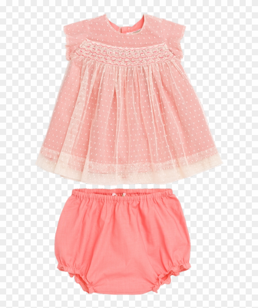 Maruska Baby Girls' Dress Blush - Lace Clipart #2096548