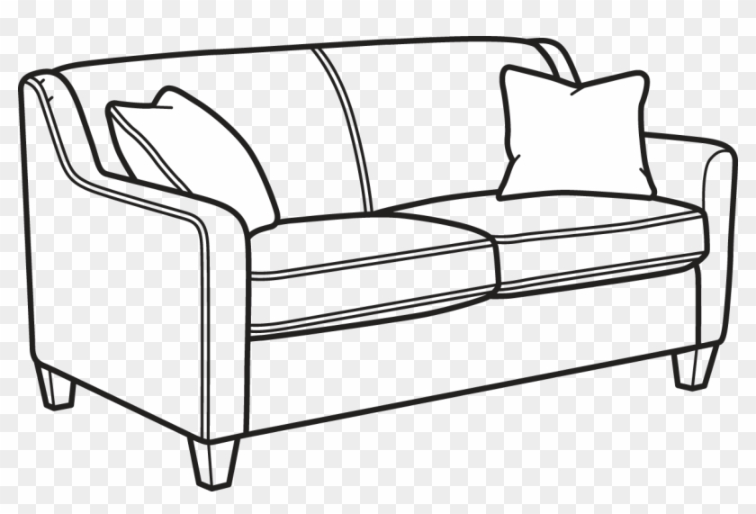 5118-43 - Studio Couch Clipart