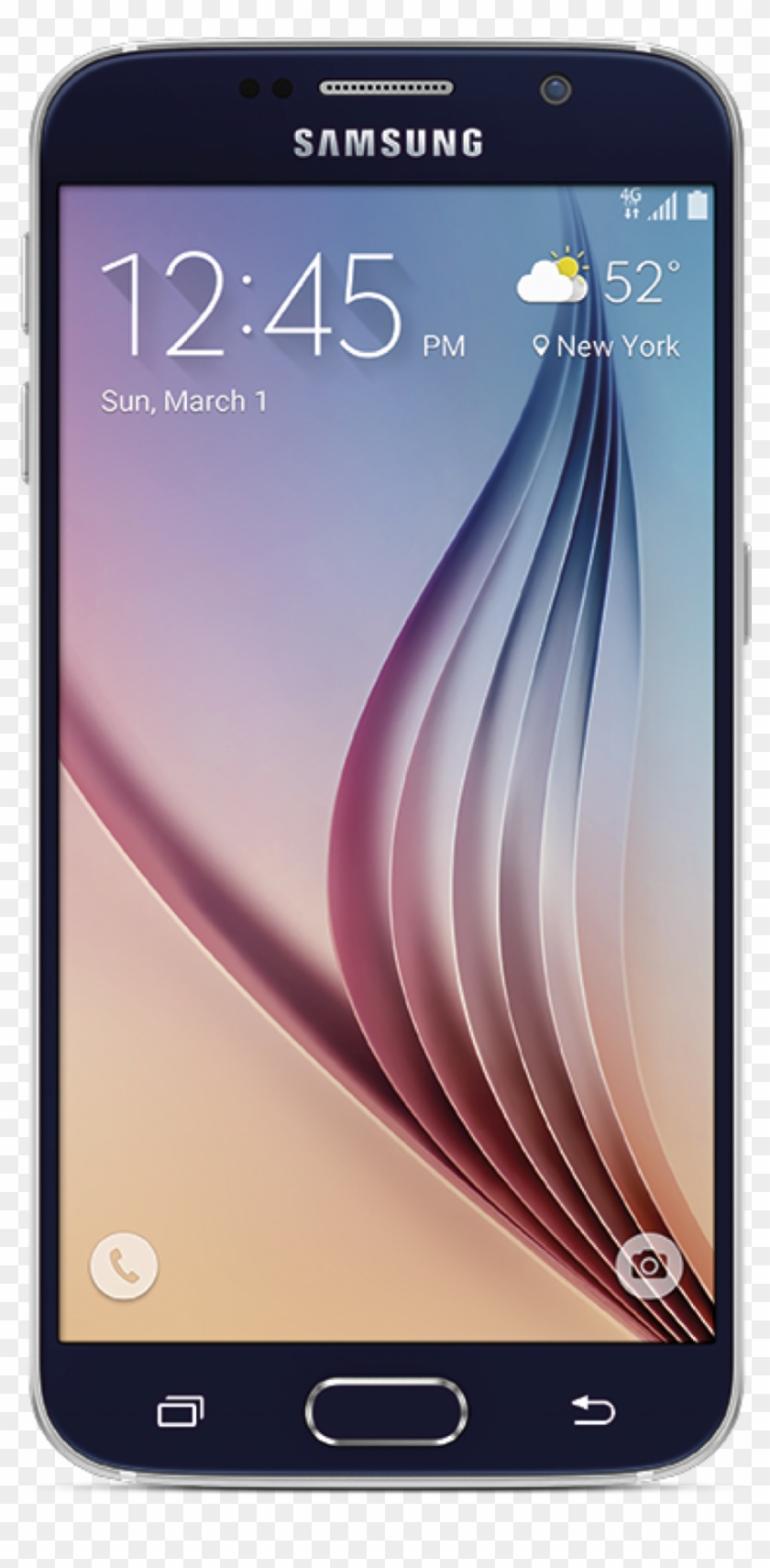 Samsung Mobile Phone Clipart Royalty Free - Samsung Galaxy 6 - Png Download