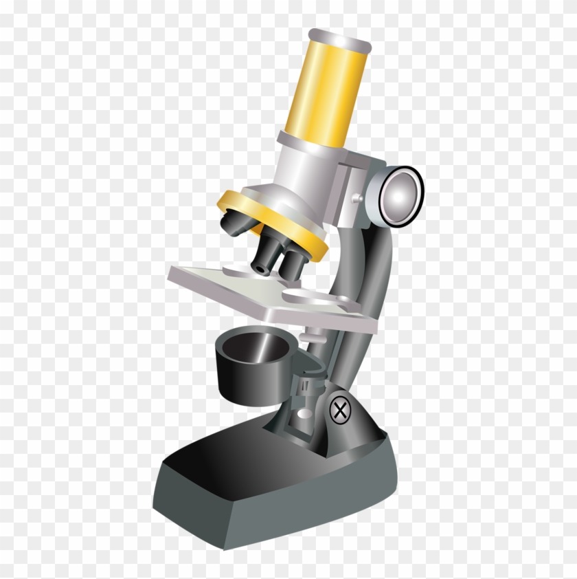 Фотки Science Clipart, House Clipart, Science Art, - Golden Microscope Clipart - Png Download