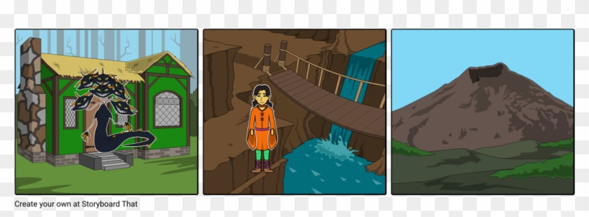 Durga The Volcano Clipart