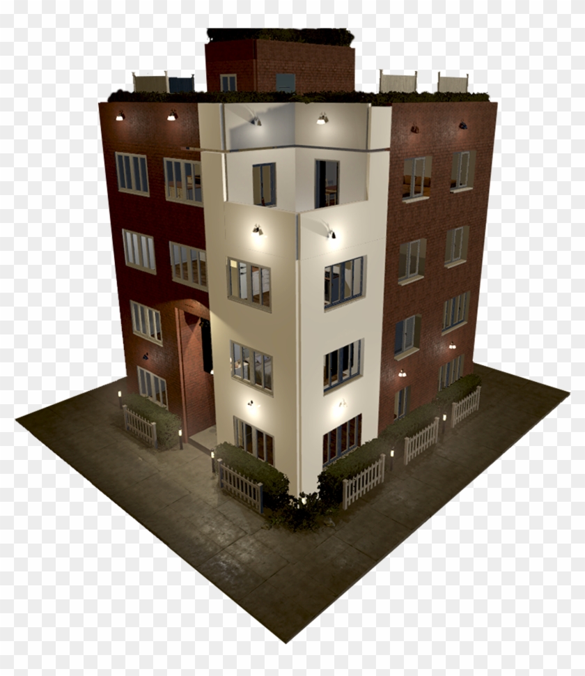 Building Concepts - Penthouse Apartment Clipart #2098272