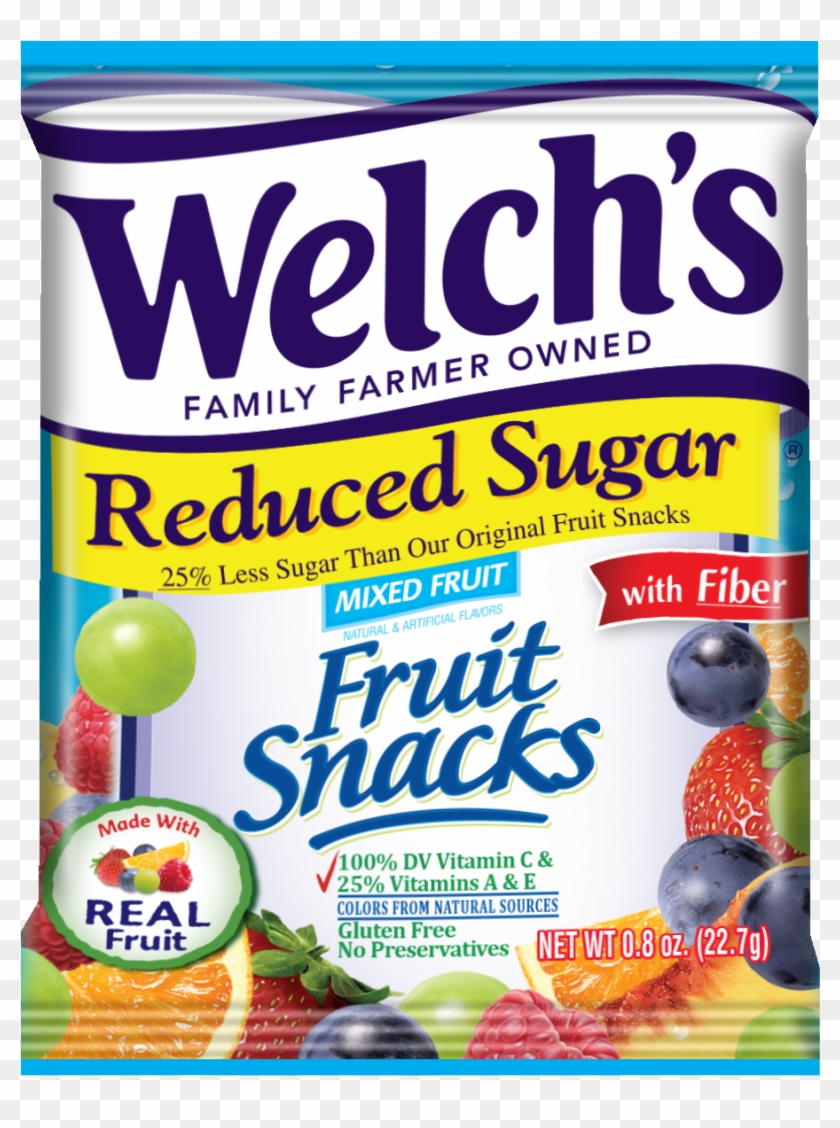 Welch's Reduced Sugar Mixed Fruit Fruit Snacks, Clipart #2098313
