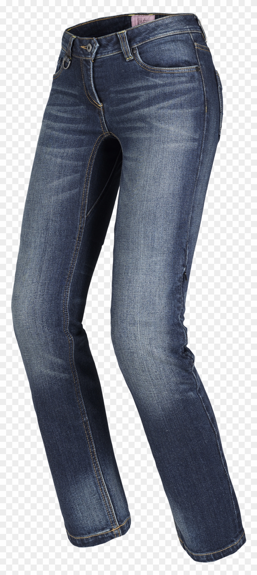 Clip Black And White Download J Tracker Denim Lady - Jeans Moto Con Protezioni - Png Download #2098510