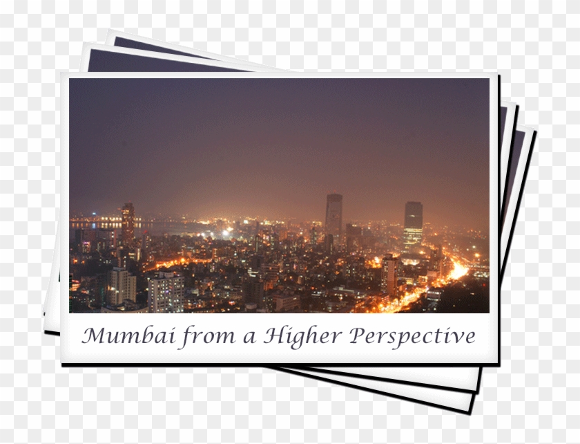 Mumbai Higher Perspective - Mumbai By Night Clipart
