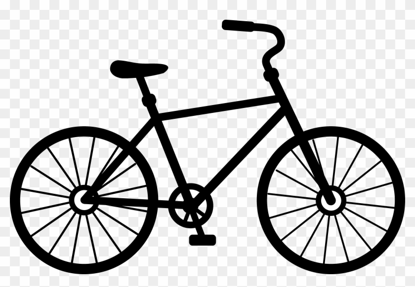 Bicycle Silhouette - Sirrus Pro Carbon 2018 Clipart #2098849