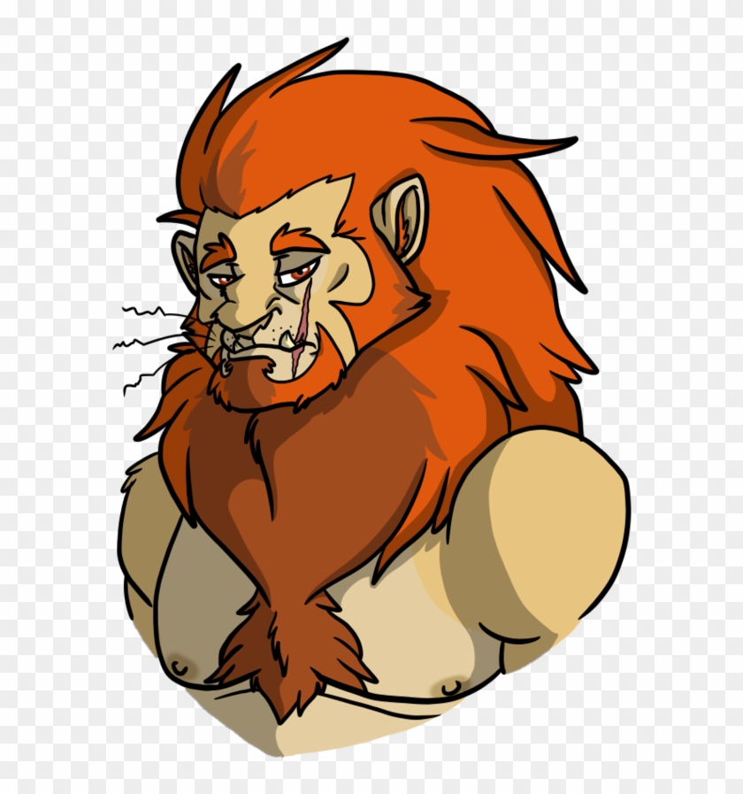 The Ugly Lion Clipart #2099129