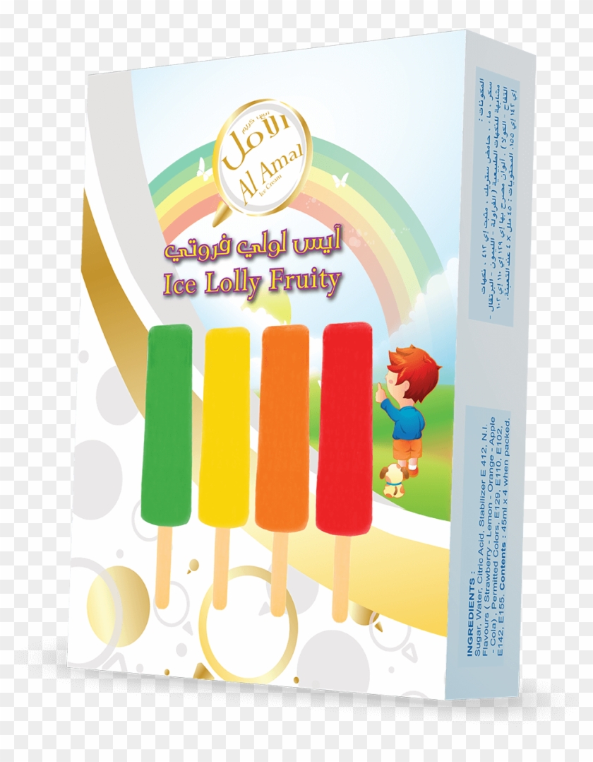 4 In 1 Water Ice 180 Ml - Graphic Design Clipart #2099289