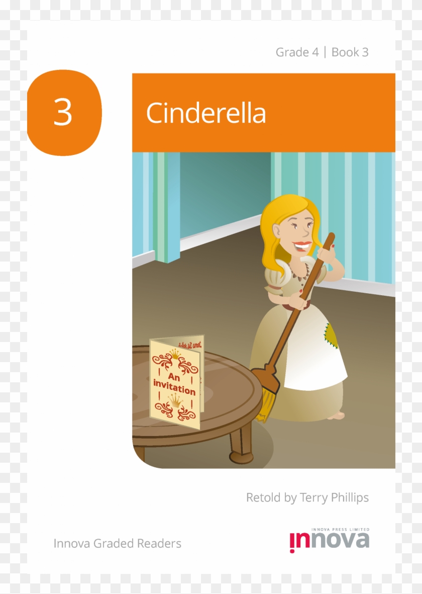 Innova - Young Learners - Graded Reader - Cinderella - Cartoon Clipart #2099371