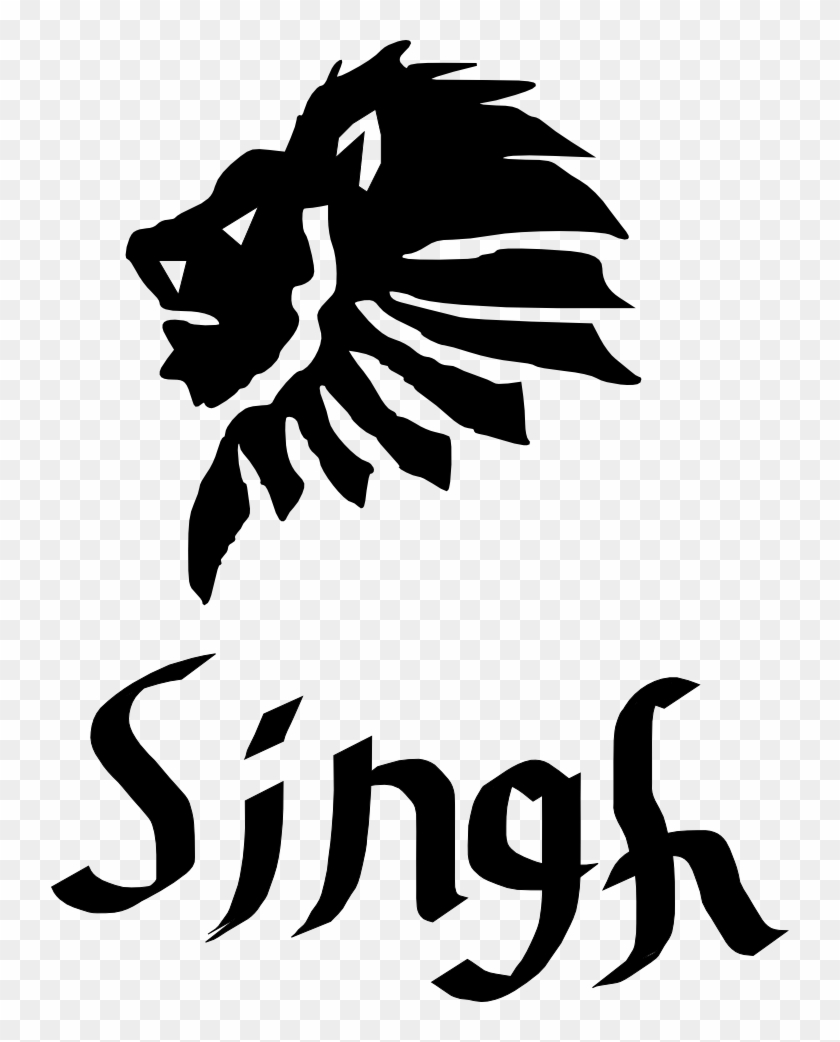 Lion Face Silhouette Png Clipart