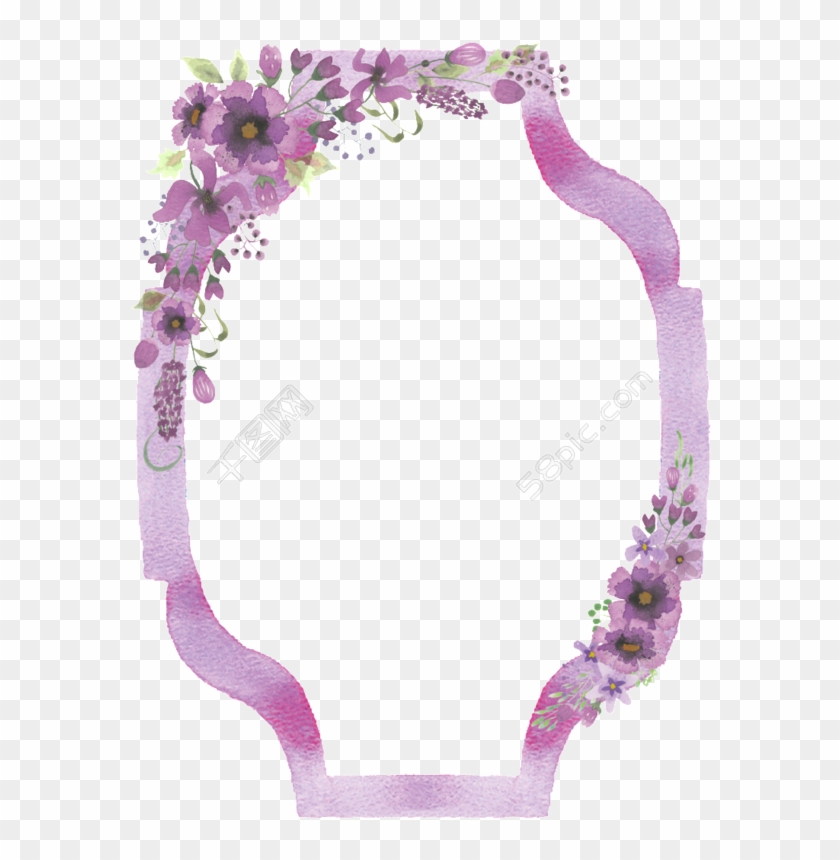 Watercolor Flowers,flower Vector,flower Pattern - Necklace Clipart #2099914