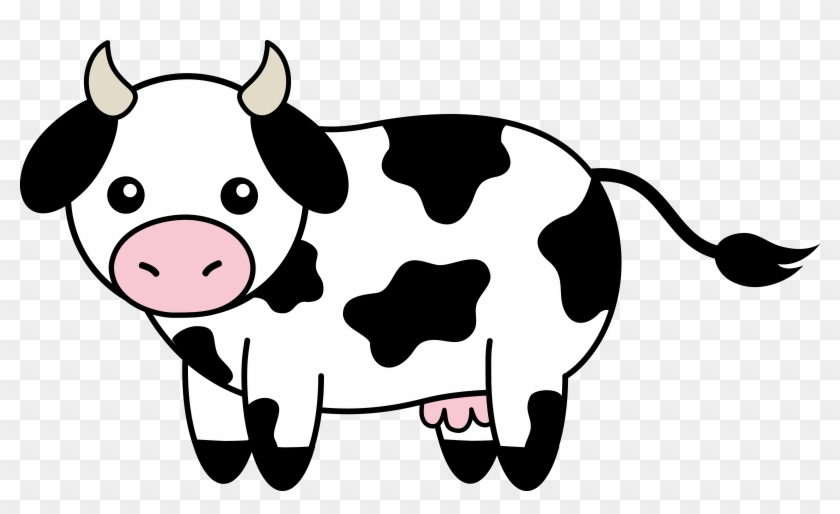 Cows Clipart 4 Of - Cow Clipart Transparent - Png Download