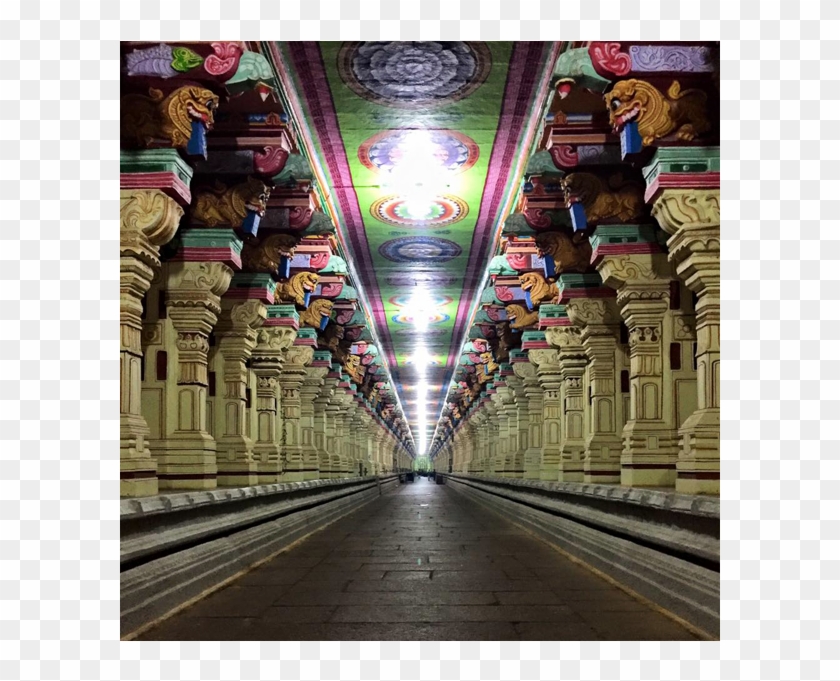 India / Tamil Nadu / Rameshwaram Island Ramanathaswamy - Arch Clipart #210180