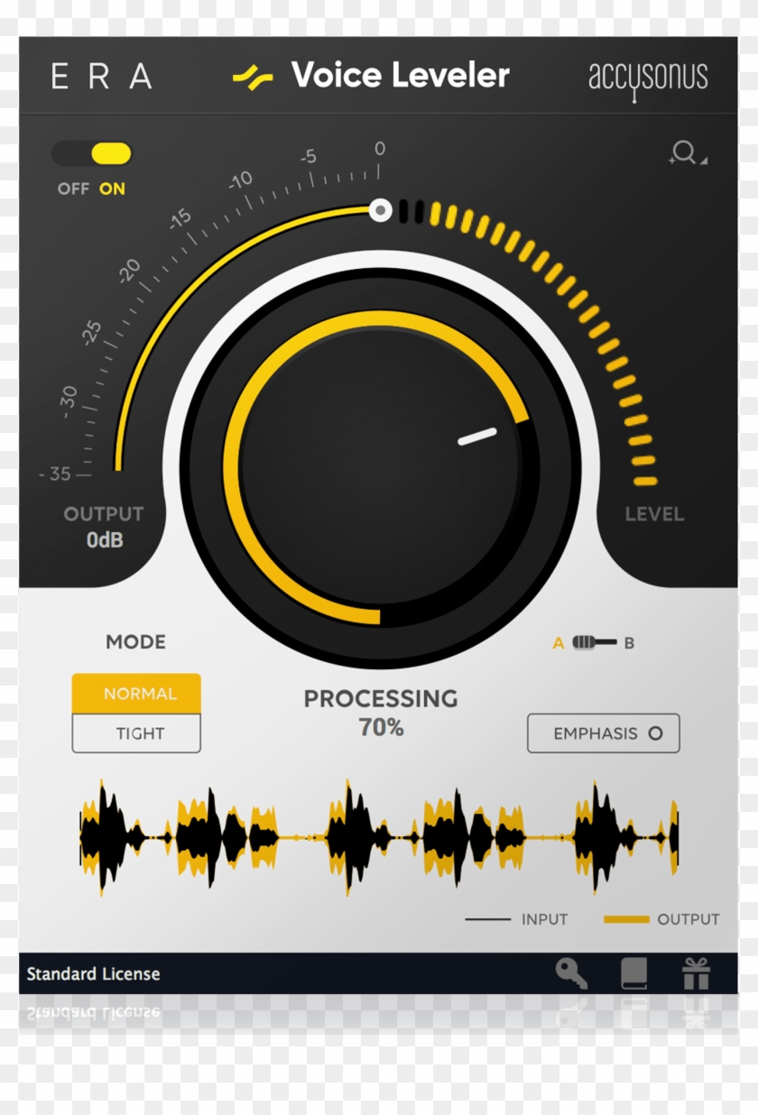 Era Voice Leveler, Ui - Accusonus Plugins Logo Clipart