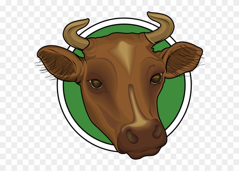 Clipart Cow Cow Indian - Cabeza De Vaca Animal - Png Download