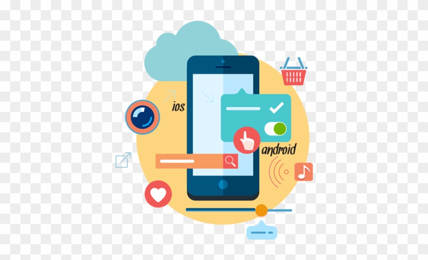 Guide To Mobile App Development - Mobile Application Development Logo Clipart