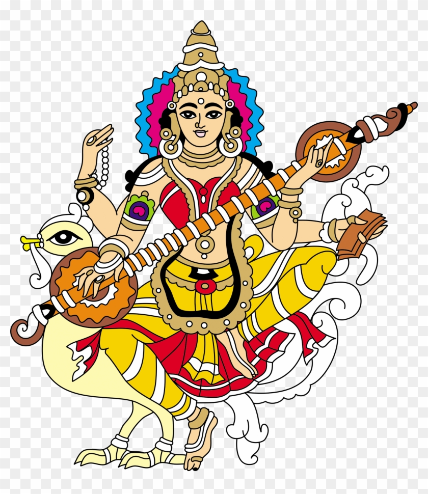 Sri Saraswati Devi Clipart #210672