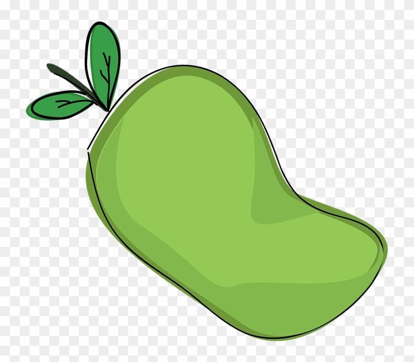 Green Mango Cartoon Png Clipart