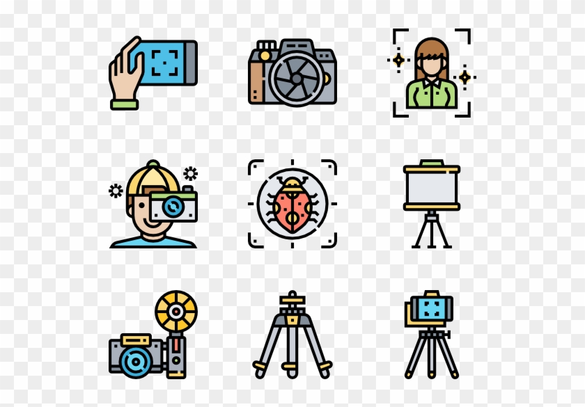Camera And Accessories - Human Icon Color Png Clipart #211498