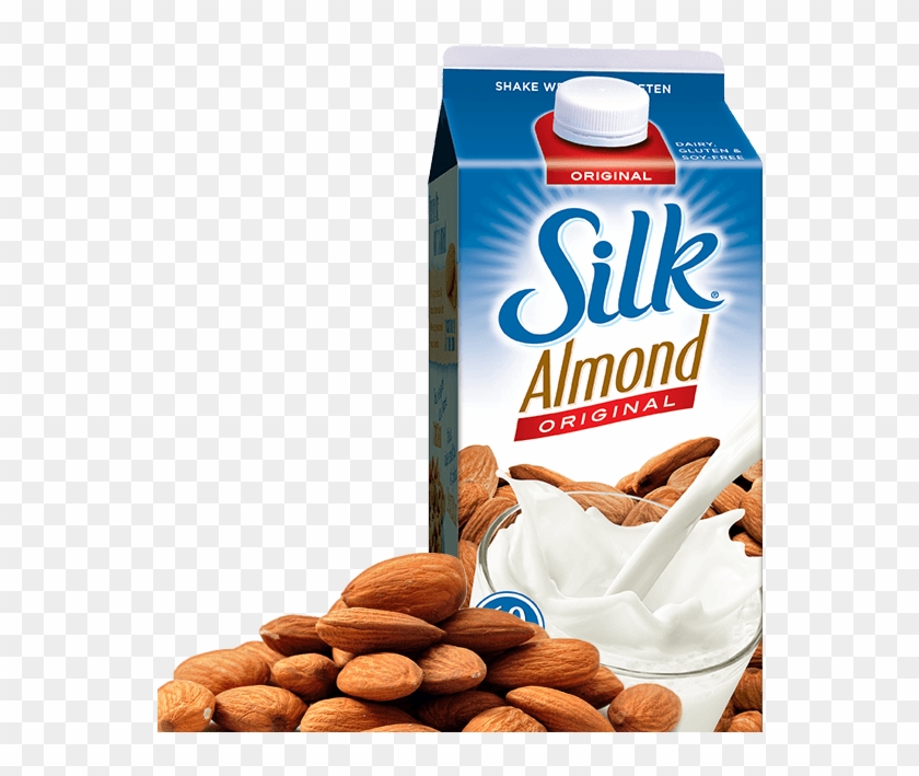 About Almond Beverages - Sweet Vanilla Almond Milk Clipart