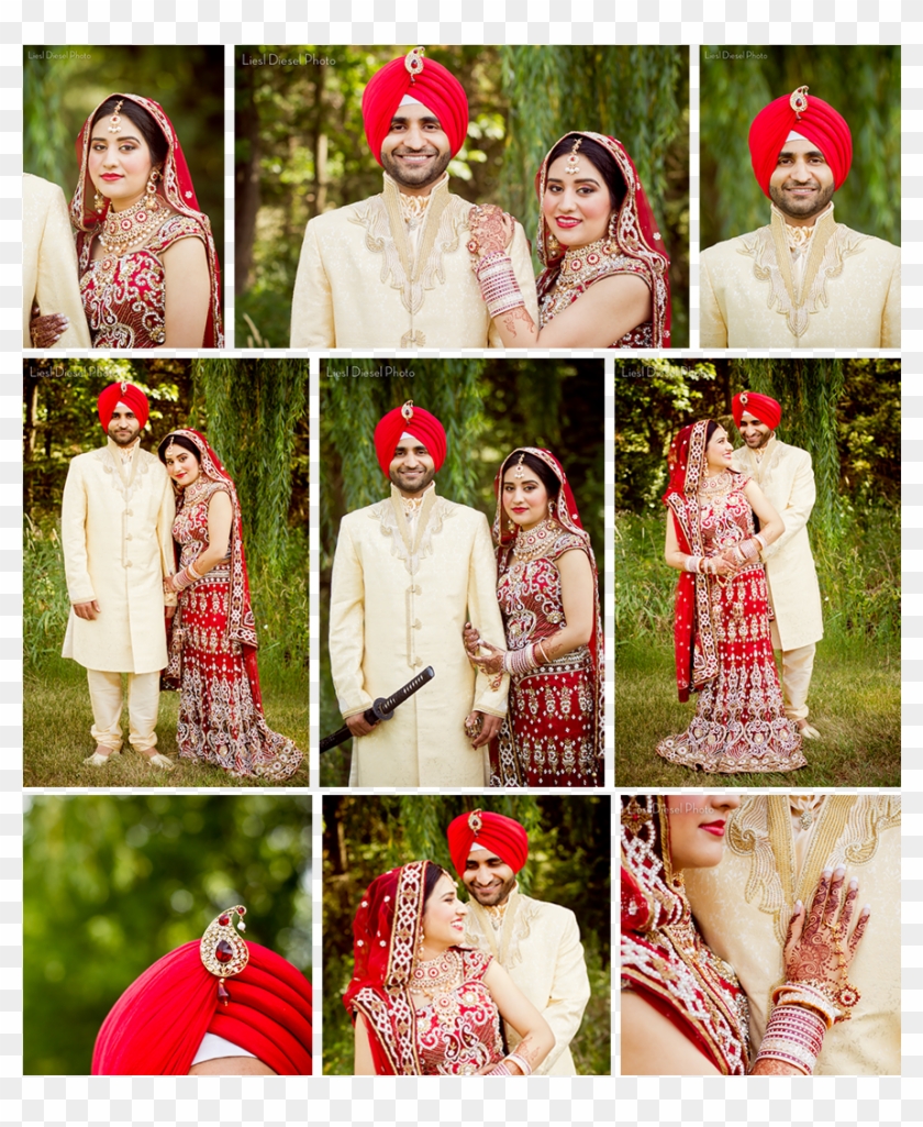 Indian Sikh Hindu Wedding Portrait - Bride Clipart