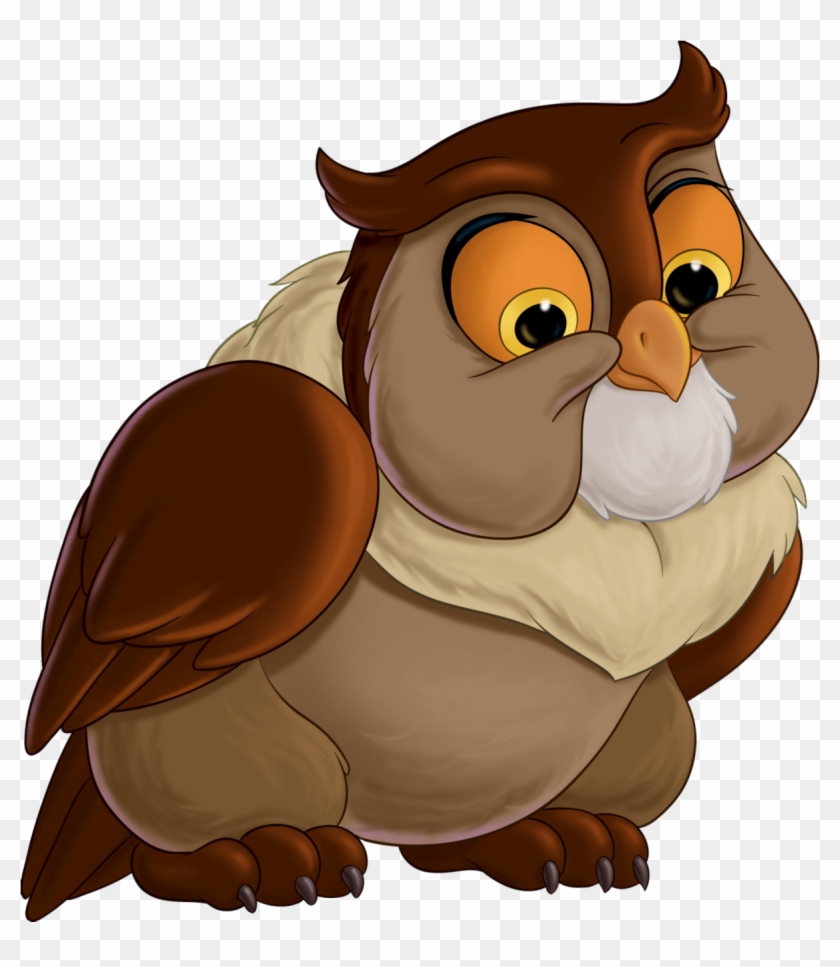 View Full Size - Owl Bambi Png Clipart