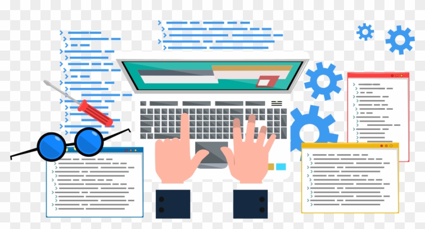 Web Development - Php Wordpress Website Clipart