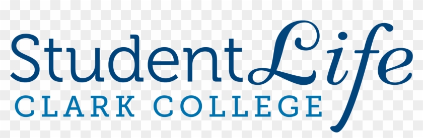 Student Life Logo, In One-color White, With Oswald - Camera Clipart