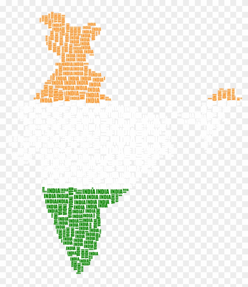 2112 X 2340 3 - India Map Flag Colour Clipart #212251