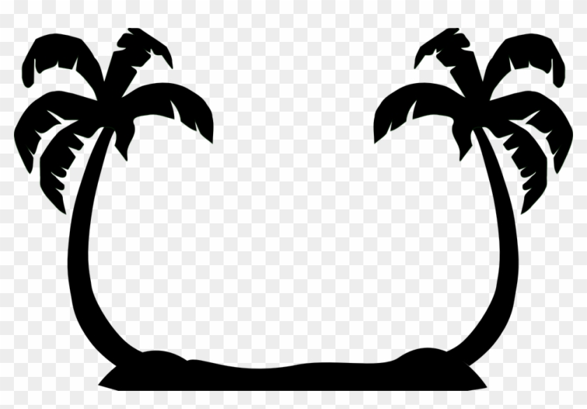 Palm Trees Vector Png Clipart #212611