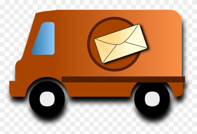 Postman - Post Van Clipart - Png Download #212849