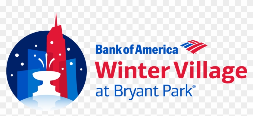 Bank Of America And Bryant Park Corporation Rings The - Graphic Design Clipart