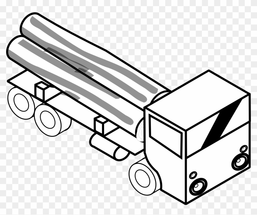 Clipart Info - Truck Black And White Clip Art - Png Download #212975