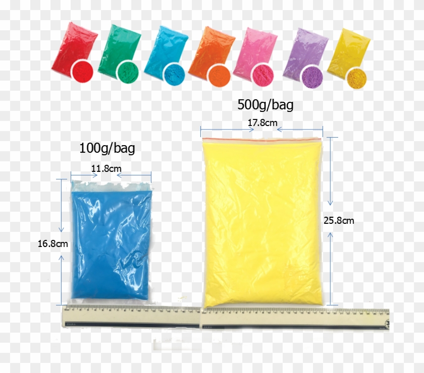 Festival Colors Holi High Quality Colors Powder, 100 - Holi Powder 100g Clipart