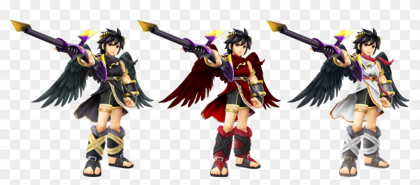 1294 X 510 7 - Dark Pit Colors Clipart