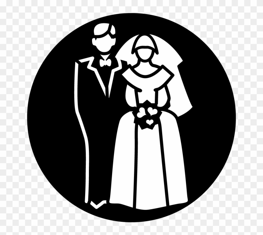 Wedding Couple B - Illustration Clipart