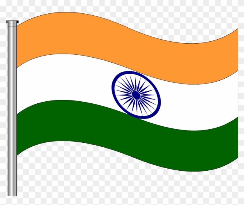 The Indian National Flag Has Three Colors - Flag Clipart