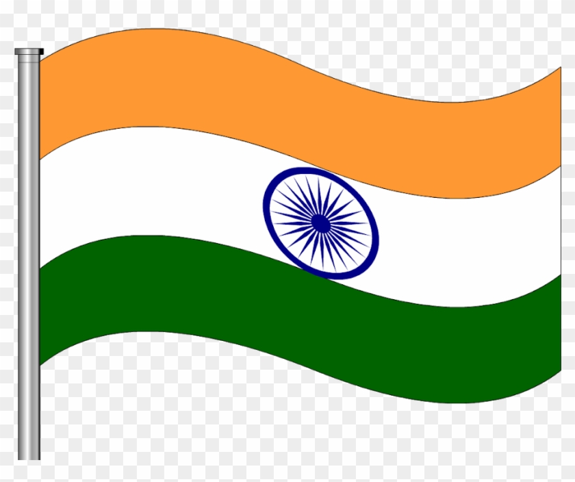 The Indian National Flag Has Three Colors - Flag Clipart #213763