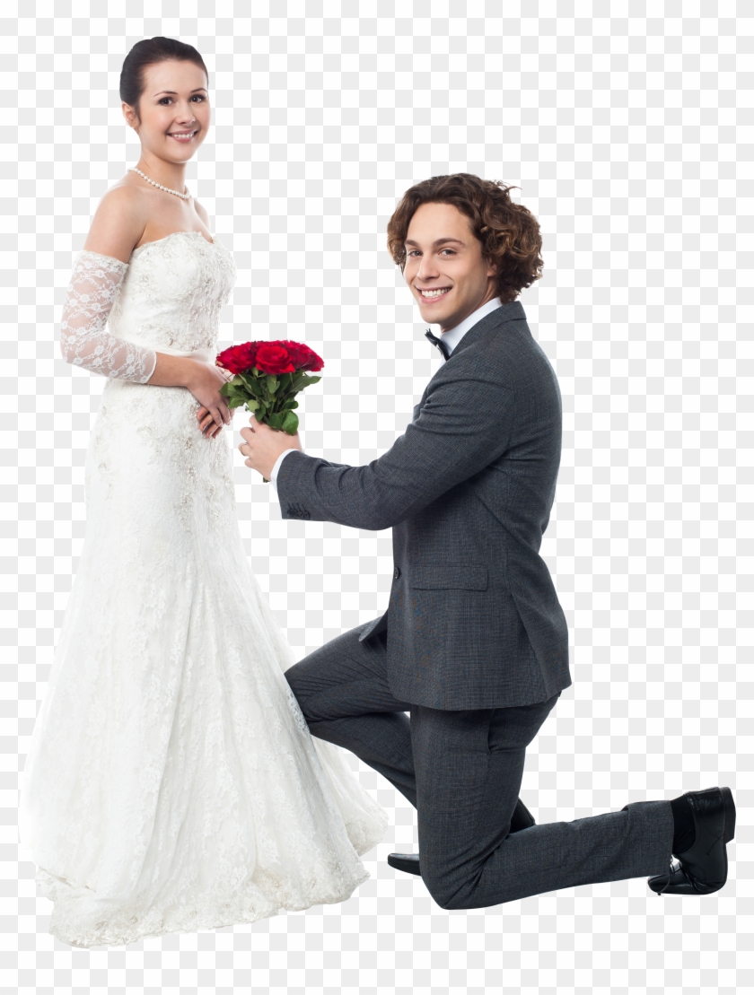 Wedding Couple - Wedding Couple Photos Png Clipart #214007
