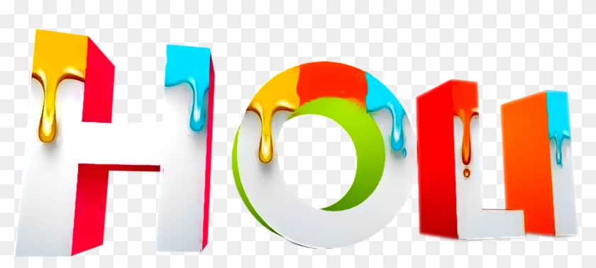 Happy Holi Text Png Transparent Images Clipart
