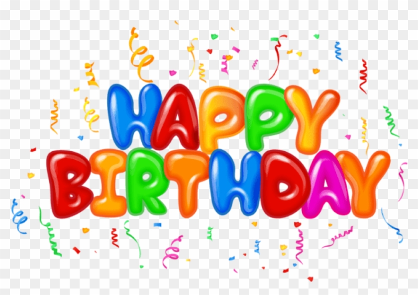 Free Png Download Happy Birthday Text Decor Png Images - Happy Birthday Text Png Clipart