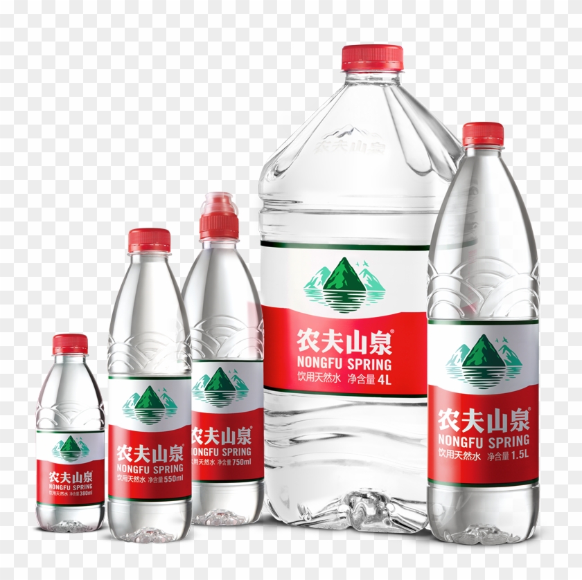 Nongfu Spring's Bottled Water - Nongfu Spring Clipart #214498