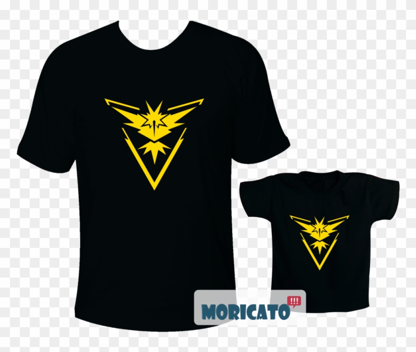 Kit Tal Pai Tal Filho Pokemon Go Team Instinct Amarelo - Tal Pai Tal Filho Corinthians Clipart #214502