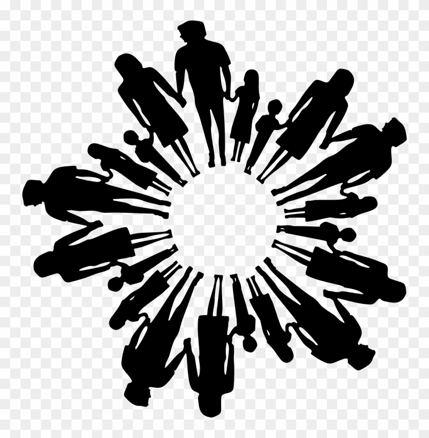 Computer Icons Nuclear Family Silhouette Child Drawing - Family Silhouette Hd Png Clipart
