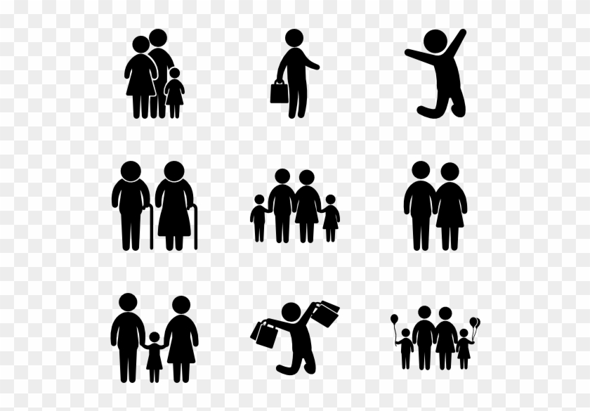 Family - Vector Graphics Clipart