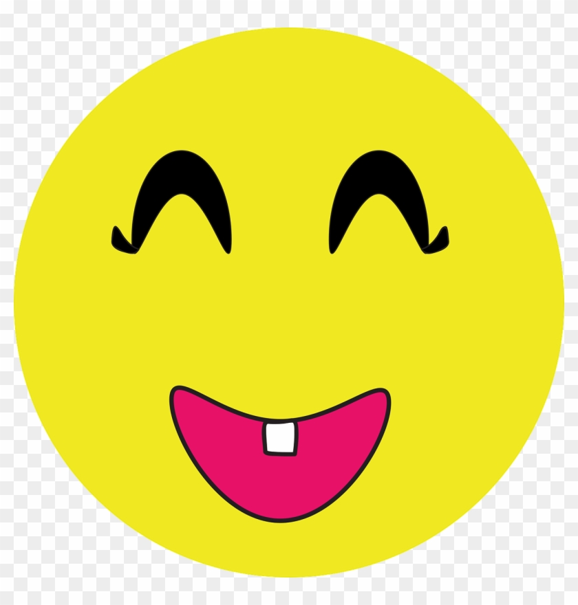 Smiley, Emoji, Baby, Face, Icon, Emotion, Fun, Happy - Baby Emoji Clipart #215165
