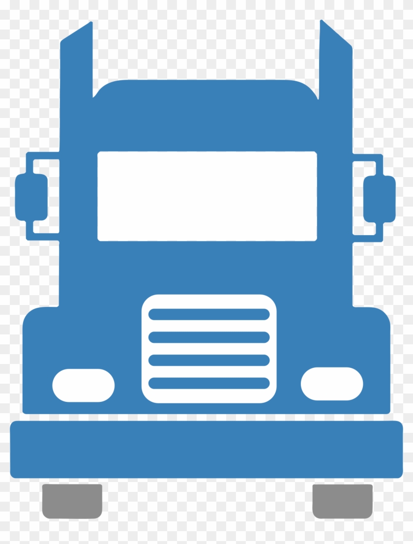 This Free Icons Png Design Of Front Facing Truck Vectorized Clipart