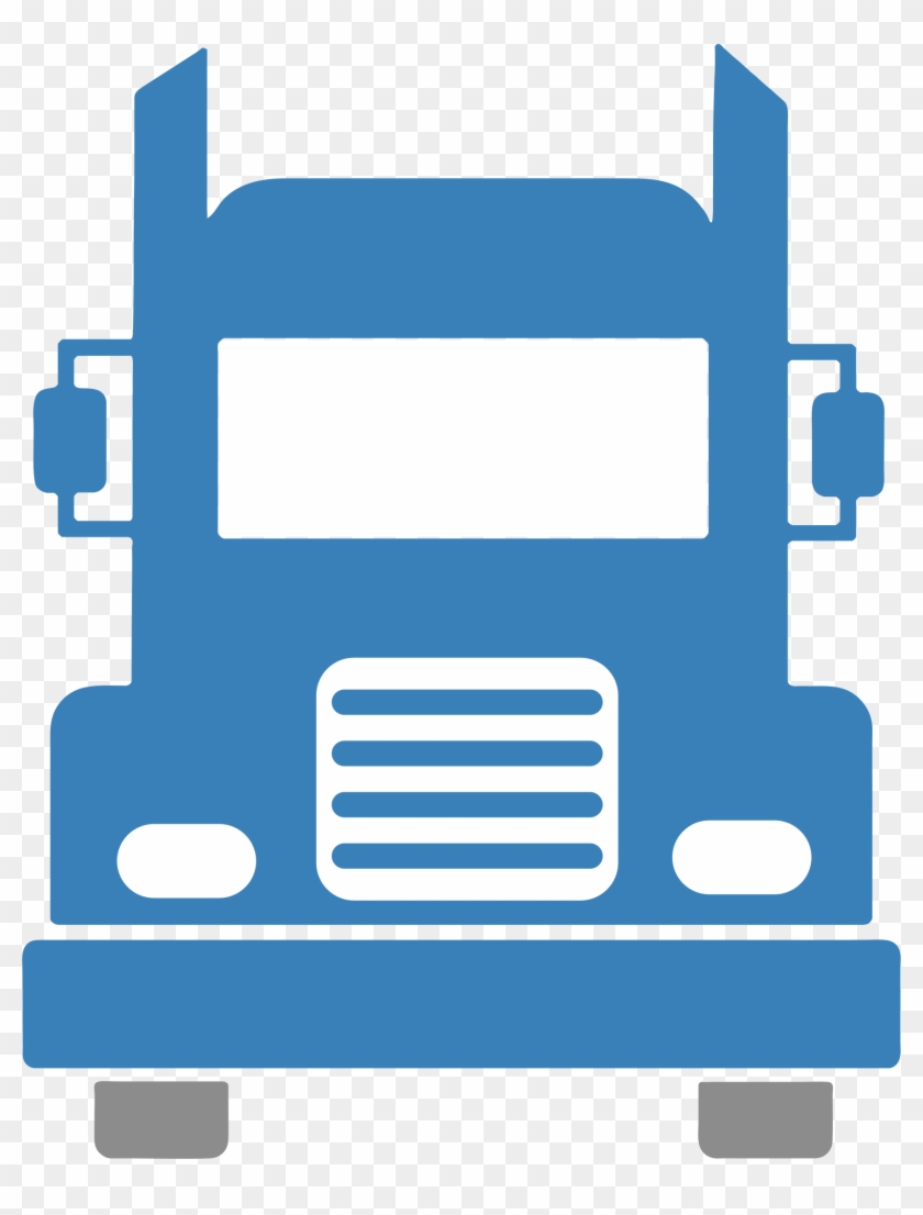 This Free Icons Png Design Of Front Facing Truck Vectorized Clipart