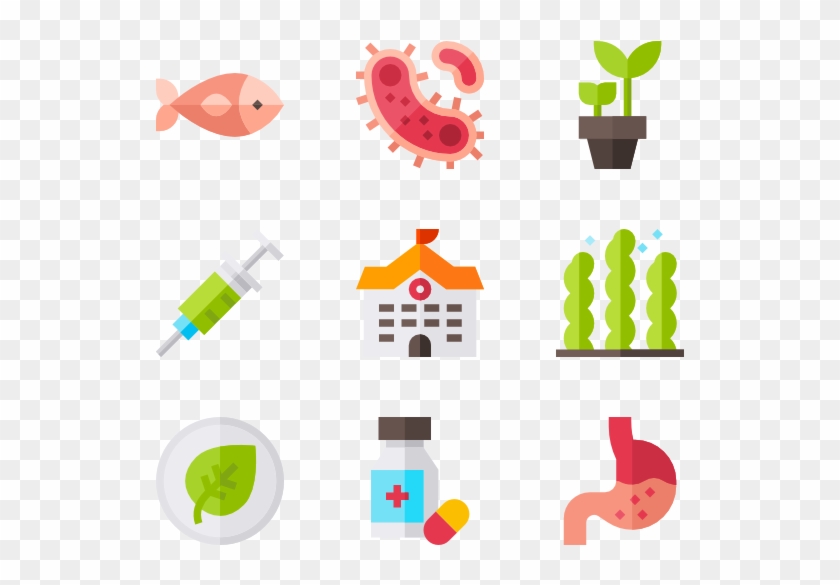 Biology - Biology Icons Clipart #215212